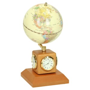 Globus na biurko z zegarkiem i termometrem 0475_1 Pozostałe propozycje