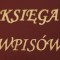 Księga wpisów KSW-1 złocony napis 0896_1